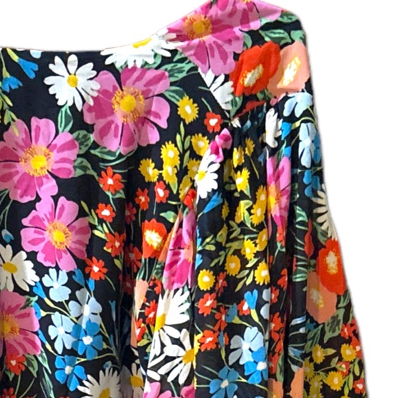 Sugarlips Lupita Floral Ways Balloon Sleeve Blouse - Picture 12 of 16